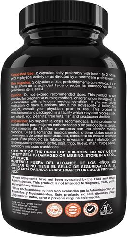 Aumento de Fuerza de Testosterona para Hombres – Suplemento Natural de Testosterona para Hombres con extracto de Hierba de Cabra en Celo, Raíz de Maca, Longjack y extracto de Saw Palmetto para el in Saudi Arabia