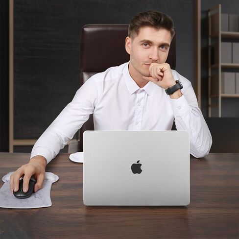 MOSISO Compatible with MacBook Pro 13 inch Case M2 2024-2016 A2338 M1 A2251 A2289 A2159 A1989 A1708 A1706, Ultra-Thin Natural Original Color Case Plastic Hard Shell&Keyboard Cover, Midnight Blue in Saudi Arabia