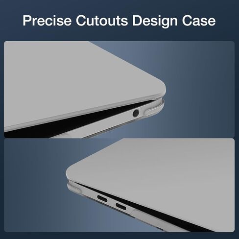 MOSISO Compatible with MacBook Pro 13 inch Case M2 2024-2016 A2338 M1 A2251 A2289 A2159 A1989 A1708 A1706, Ultra-Thin Natural Original Color Case Plastic Hard Shell&Keyboard Cover, Midnight Blue in Saudi Arabia