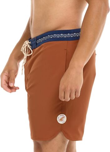 Eidon Young Men's Standard Mix Tape 15 Inch Length Boardshort Swim Trunk in Saudi Arabia