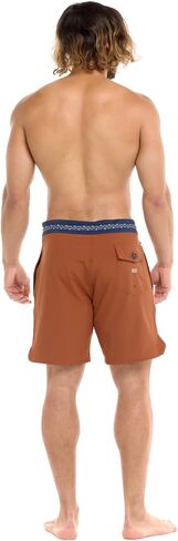 Eidon Young Men's Standard Mix Tape 15 Inch Length Boardshort Swim Trunk in Saudi Arabia