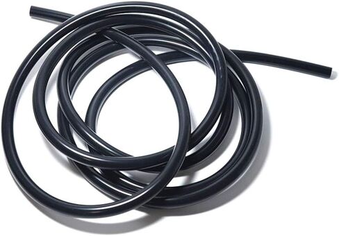 LTI 5 Feet Length Universal 12mm(15/32 Inch) Inner Diameter High Performance Silicone Vacuum Hose Line (12MM, Black) in Saudi Arabia