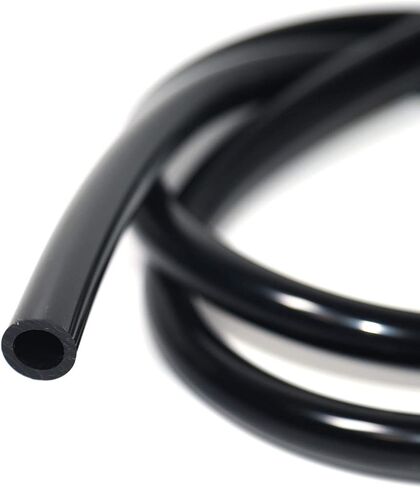 LTI 5 Feet Length Universal 12mm(15/32 Inch) Inner Diameter High Performance Silicone Vacuum Hose Line (12MM, Black) in Saudi Arabia