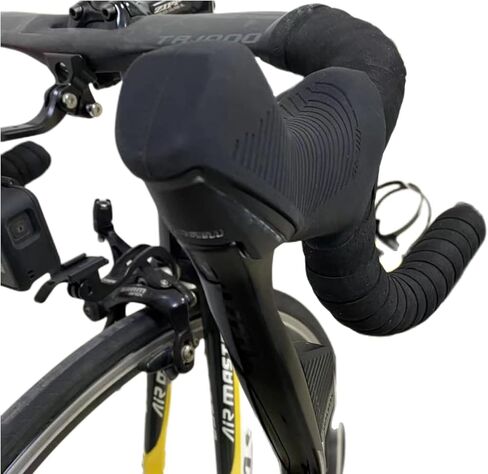 أغطية غطاء محرك السيارة لـ SRAM Rival AXS eTap 12S أغطية فرامل الطريق للدراجات من السيليكون، زوج واحد أسود in Kuwait