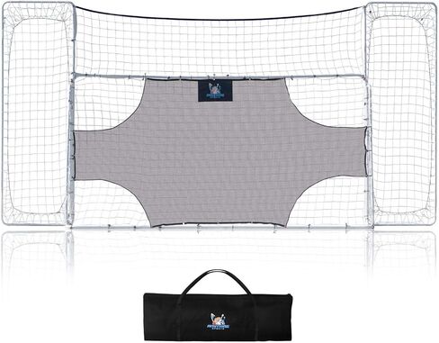 3 in 1 Soccer Goal, Backstop, Target | 12x6 Soccer Goal with Soccer Backstop and Target for Backyard in Kuwait