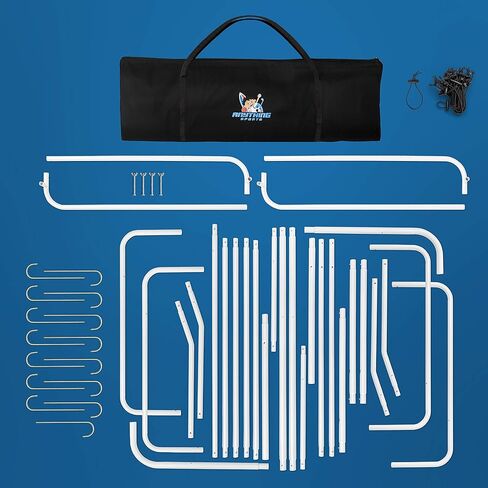 3 in 1 Soccer Goal, Backstop, Target | 12x6 Soccer Goal with Soccer Backstop and Target for Backyard in Kuwait