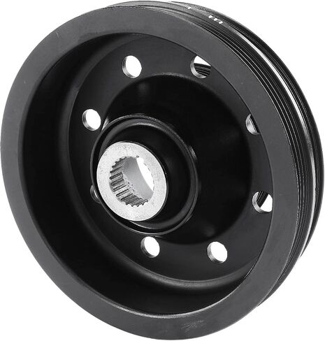 A-Premium Engine Harmonic Balancer Crankshaft Pulley - SOHC 4Cyl 1.6L - Compatible with Honda Civic 1996-2000, Civic del Sol 1996-1997, Replace# 13810P2K003 in Saudi Arabia