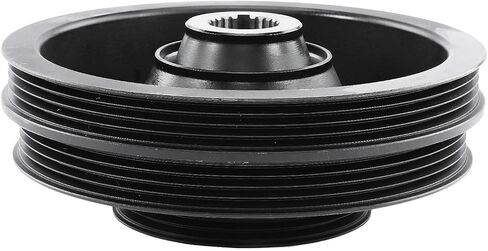 A-Premium Engine Harmonic Balancer Crankshaft Pulley - SOHC 4Cyl 1.6L - Compatible with Honda Civic 1996-2000, Civic del Sol 1996-1997, Replace# 13810P2K003 in Saudi Arabia