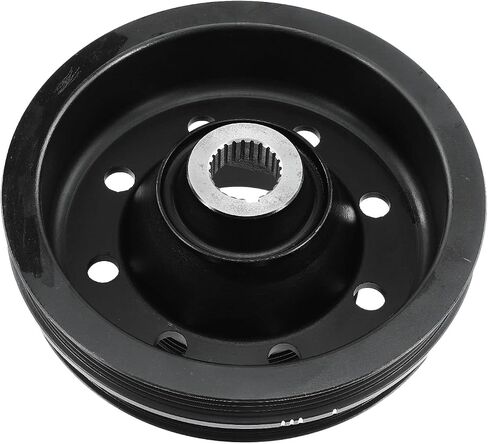 A-Premium Engine Harmonic Balancer Crankshaft Pulley - SOHC 4Cyl 1.6L - Compatible with Honda Civic 1996-2000, Civic del Sol 1996-1997, Replace# 13810P2K003 in Saudi Arabia