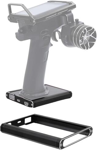 Protector Frame for Remote Control Base Compatible with Flysky Noble NB4, Remote Control Modification Parts Upgrade Accessories, Black in Saudi Arabia
