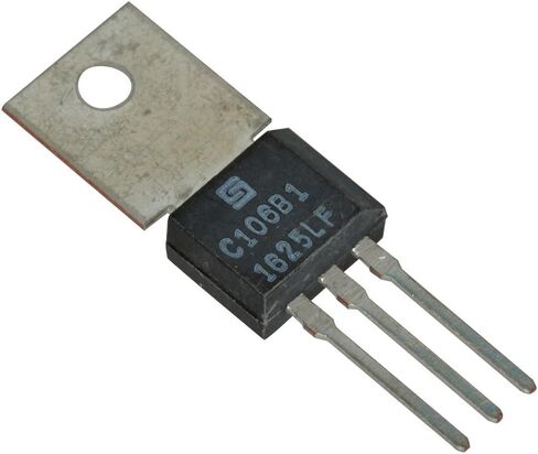 C106B1 TO-202 صمام ثنائي مقوم للتحكم بالسيليكون، 200 فولت 4 أمبير (10 عبوات) in Saudi Arabia