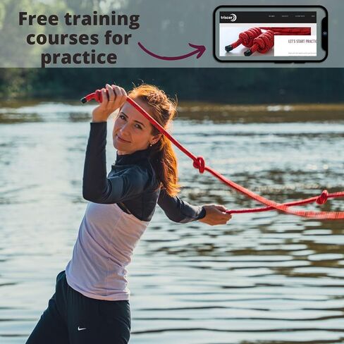 Flow Ropes with Training Courses included use as over 500g (1.1lb) Weighted Training Ropes for Working Out Fitness - Adjustable Length for everybody to use Exercise Ropes for Rope Flow Jump in Saudi Arabia
