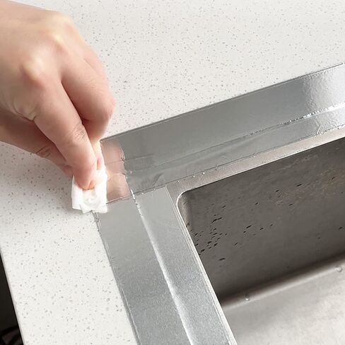 Aluminum Foil Tape, Aluminum Air Duct Tape, Withstand 80°C to 100°C, Heat Resistant Tape Insulation Tape for HVAC, Sealing & Patching, Metal Repair, 4inch x 50yard in Kuwait