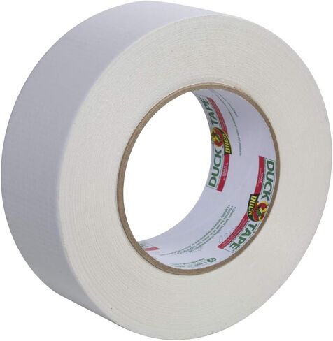شريط لاصق بقوة قصوى من Duck Brand، أبيض، عبوة لفة واحدة، 1.88 بوصة × 35 ياردة، 240866 in Saudi Arabia