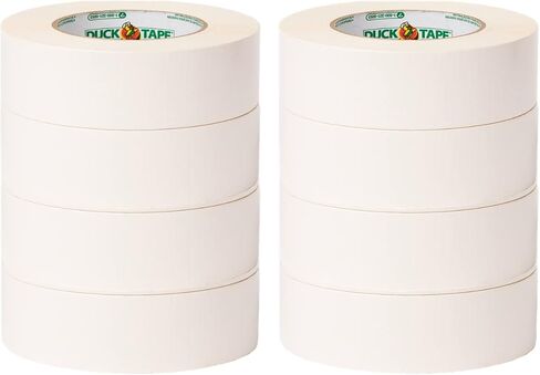 شريط لاصق بقوة قصوى من Duck Brand، أبيض، عبوة لفة واحدة، 1.88 بوصة × 35 ياردة، 240866 in Saudi Arabia