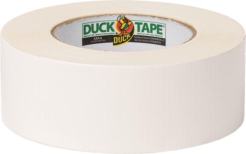 شريط لاصق بقوة قصوى من Duck Brand، أبيض، عبوة لفة واحدة، 1.88 بوصة × 35 ياردة، 240866 in Saudi Arabia