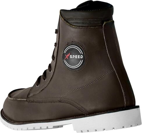 PROFIRST Motorcycle Riding Shoes for Men Motocross Power Sports Footwear Anti-Slip Protective Boots Causal for All Seasons Motorbike Protective Boots in Saudi Arabia