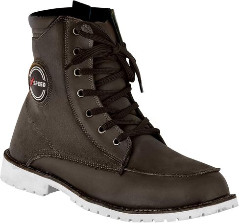 PROFIRST Motorcycle Riding Shoes for Men Motocross Power Sports Footwear Anti-Slip Protective Boots Causal for All Seasons Motorbike Protective Boots in Saudi Arabia