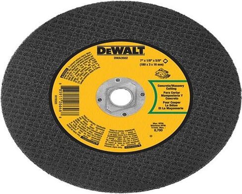 DeWalt DWA3502 Masonry Abrasive Blade, 7-Inch X 1/8-Inch in Saudi Arabia