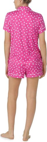 مجموعة Kate Spade New York بوكسر بأكمام قصيرة من PJ Set Springtime Dot MD in Saudi Arabia