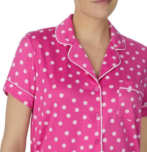 مجموعة Kate Spade New York بوكسر بأكمام قصيرة من PJ Set Springtime Dot MD in Saudi Arabia