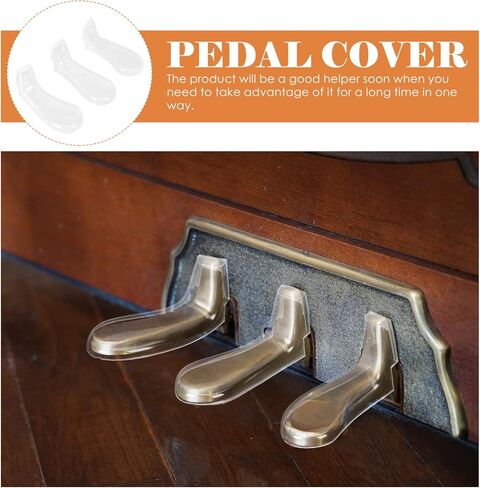 24 قطعة من ملحقات حافظة البيانو الكبرى، أغطية بلاستيك تستقيم للدواسات، وسادة بلاستيكية، واقيات بلاستيكية للوحة المفاتيح للقدم الموسيقية، حافظات أدوات شفافة، ملحقات التنظيف in Kuwait