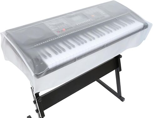 Piano Keyboard Cover 61 Keys,Waterproof Transparent Grind Arenaceous,Digital Piano Cover,Piano Keyboard Dust Cover in Saudi Arabia