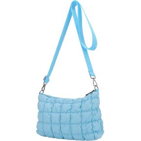 E-Tree Quilted Crossbody Bags for Women Men, Puffer Handbag Purse with Shoulder Strap in Kuwait