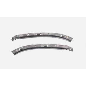 Front Left Driver & Right Passenger Set of 2 Bumper Support Retainer Mounting Bracket Pair Replacement for 1996-2000 Honda Civic Coupe Sedan Hatchback Silver Textured Steel Metal HO1026102 HO1027102 in Saudi Arabia