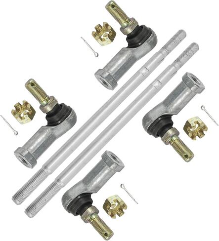 Caltric Tie Rod Set Compatible with Honda Rancher 420 TRX420 4x4 2014-2024 M12-1.25 in Saudi Arabia