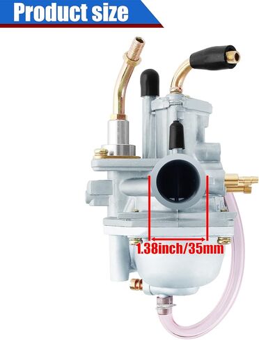 Carburetor Compatible with Polaris Predator Scrambler Sportsman 50 90 E-TON Eton Viper AXL50 RXL50 RXL70 TXL50 Beamer R2 2-Stroke Yamaha Jog 100 90cc 100cc 4DM in Saudi Arabia