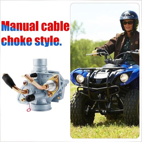 Carburetor Compatible with Polaris Predator Scrambler Sportsman 50 90 E-TON Eton Viper AXL50 RXL50 RXL70 TXL50 Beamer R2 2-Stroke Yamaha Jog 100 90cc 100cc 4DM in Saudi Arabia