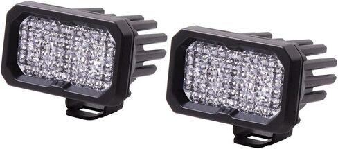 Diode Dynamics C2 1.0 SAE/DOT White Sport Standard LED Pod (pair), Combo w/Amber Backlight in Saudi Arabia