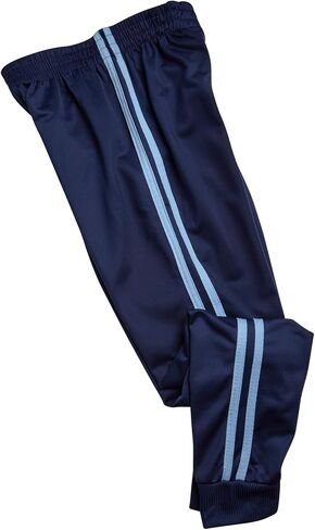 Pro Athlete Boys Tracksuit Set - 3 Piece Outfit with Tricot Jogger Pants Graphic Tee & Two Fer Shirt - Athletic Outfit (8-16) in Kuwait