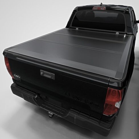 غطاء Tri-Fold Hard Tri-Fold Tonneau يتوافق مع 2022-2025 Toyota Tundra 5.6 قدم مع نظام السكك الحديدية (66.7 ") in Kuwait