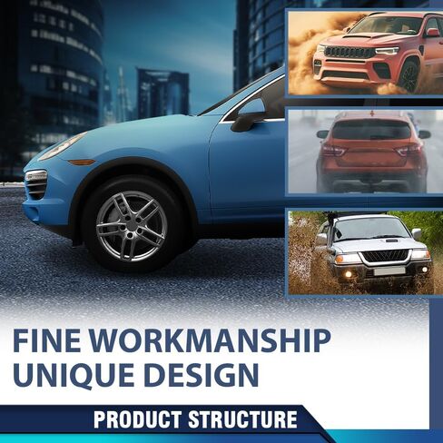 pit66 Frender Fender Fender Holder Arch Molding Trim Right Rasenger Side متوافق مع Porsche Cayenne 2011-2018 958559828209b9 ، 958-559-728-20-9B9 Black Pp in Saudi Arabia