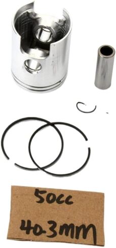 Piston Kit 50cc 70cc 90cc Compatible With 2 Stroke Engine Minarelli CH Racing WSM WXE 50 2003-2005 AM6 40.3mm 47mm 49mm(90cc 49mm) in Saudi Arabia