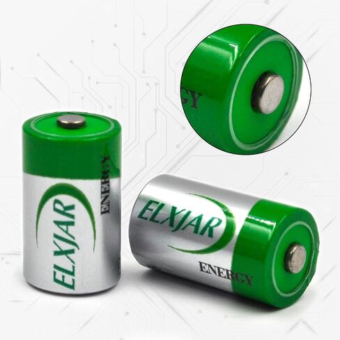 (5 عبوات) بطارية 3.6 فولت 1/2AA 1200 مللي أمبير XL-050F بطارية ليثيوم ثيونيل كلوريد (Li-SOCL2)، بديلة لـ XL-050F، ER14250/W B9604T in Kuwait