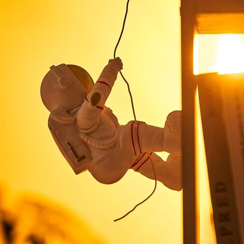 Creative Astronauts Wall Sculpture Decor 3D Background Wall Decor Outer Space Man Wall Decorations for Living Room Bookshelf Bedroom Home Play Room Decoration, Space Themed Gifts in Saudi Arabia