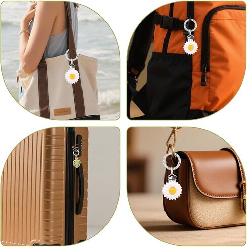 2pcs Silicone Hat Clips for Travel Bags, Anti-Lost Secure Sunhat Holder for Backpack Luggage Bogg Bags Women's Travel Accessories (Leaves) in Saudi Arabia