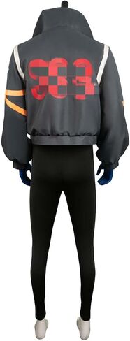 رجال Cosplay سترة السترة بذرة الأزياء الأزياء ملابس معطف القفاز in Kuwait