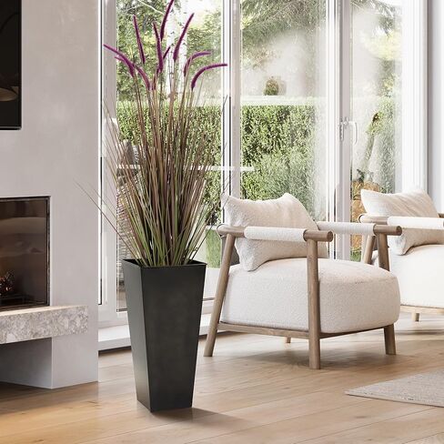 كول الاصطناعي 4ft من ريد العشب القصب ، 47.2in مصطنعة داخلية مصطنعة في الهواء الطلق نبات العشب المزيف ، مكتب الزفاف المنزلي النباتات الاصطناعية والزهور في وعاء فو النباتية الخضراء ، هدية المنزل in Kuwait