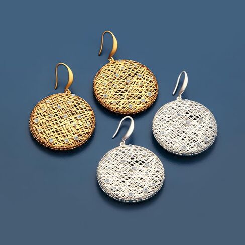 18K gold earrings, suitable for women, light weight, thick and sturdy, hypoallergenic, thick opening, twisted shape earring set, jewelry gift big in Saudi Arabia