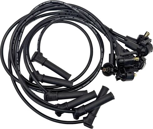 WR6096 Ignition Spark Plug Wires Set (6-Piece) - Compatible with 2002-2010 Ford Explorer, 2007-2010 Explorer Sport Trac & 2001-2010 Mercury Mountaineer (4.0L V6) - 3U2Z12259D, WR6052, WR6081 in Saudi Arabia