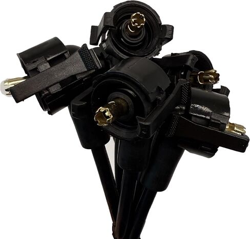 WR6096 Ignition Spark Plug Wires Set (6-Piece) - Compatible with 2002-2010 Ford Explorer, 2007-2010 Explorer Sport Trac & 2001-2010 Mercury Mountaineer (4.0L V6) - 3U2Z12259D, WR6052, WR6081 in Saudi Arabia