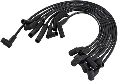 Ignition Spark Plug Wires 8mm (8PC Set) for 1983-1992 Ford Ranger Bronco II V6 2.8L 2.9L in Kuwait
