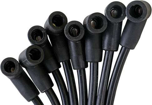 Ignition Spark Plug Wires 8mm (8PC Set) for 1983-1992 Ford Ranger Bronco II V6 2.8L 2.9L in Kuwait