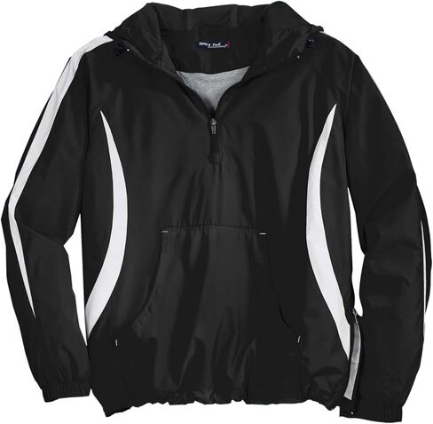 Sport-Tek Colorblock Raglan Anorak JST63 in Saudi Arabia