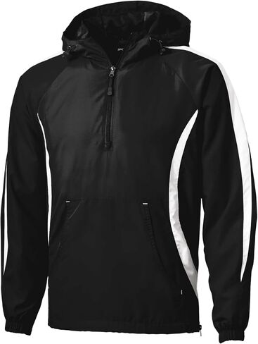 Sport-Tek Colorblock Raglan Anorak JST63 in Saudi Arabia