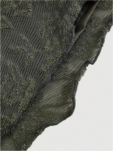 GORGLITTER Women's Lace Bell Sleeve Top Tie Front V Neck Going Out Crop Tops in Kuwait